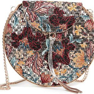 NWT Sam Edelman Women's Beatrice Hardcase Crossbody, Rose Gold
